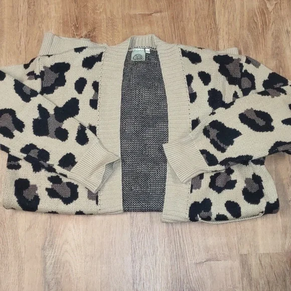 Misses animal print cardigan - Picture 6 of 6